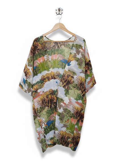 TOPSHOP Floral Print Kimono