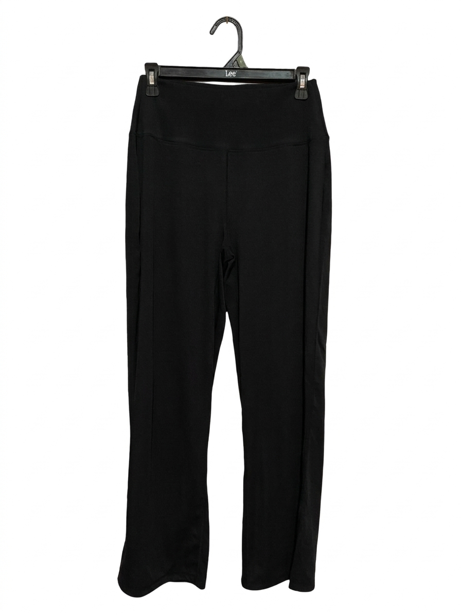 |S| WAIST 26| B8| PREMIUM HIGH-WAISTED BLACK FLARE YOGA PANTS