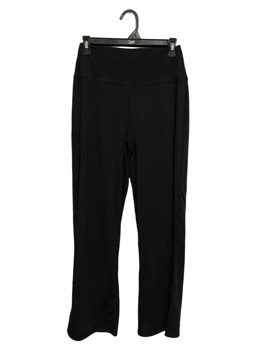 |S| WAIST 26| B8| PREMIUM HIGH-WAISTED BLACK FLARE YOGA PANTS