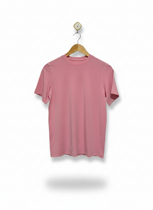 LULULEMON |S| BUST 13| plain, crew-neck, short-sleeve top