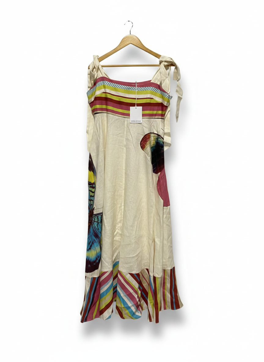 ASTON STUDIO|XL|BUST 19| PIPPA LINEN MIDI DRESS