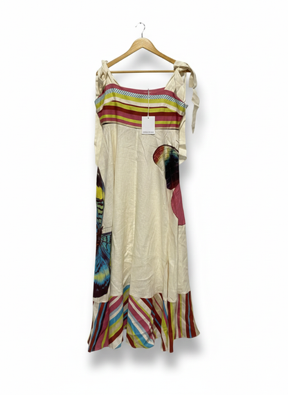 ASTON STUDIO|XL|BUST 19| PIPPA LINEN MIDI DRESS