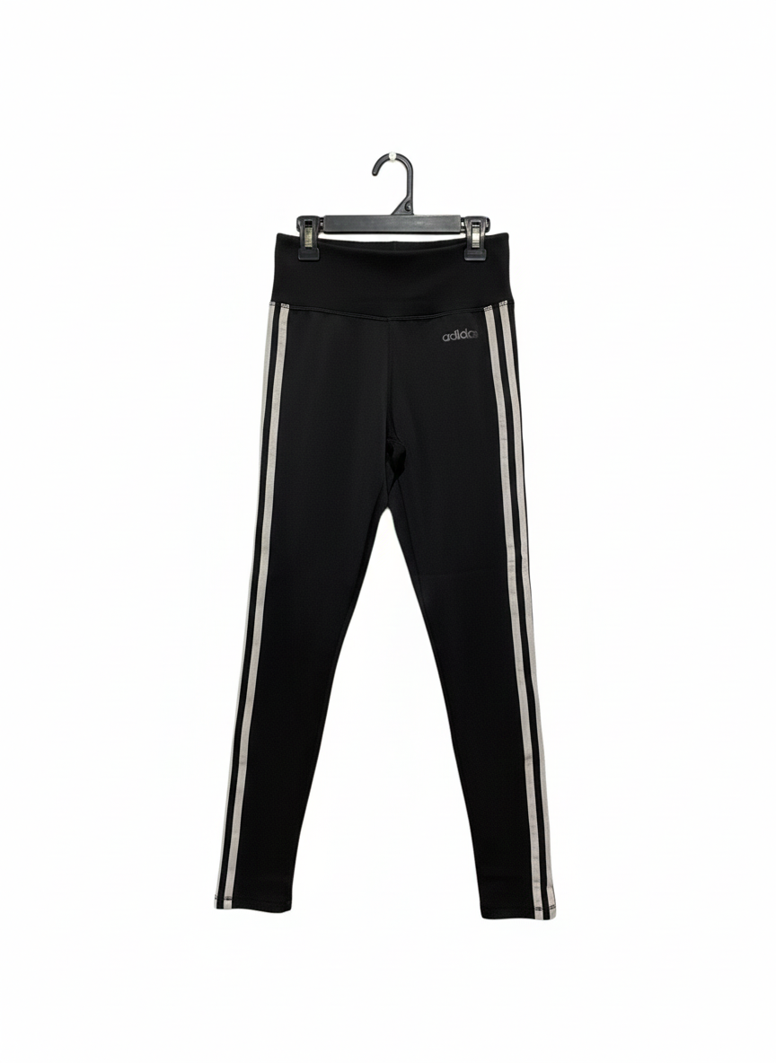 ADIDAS |XS|WAIST 24| Adidas Women's Three-Stripe Leggings