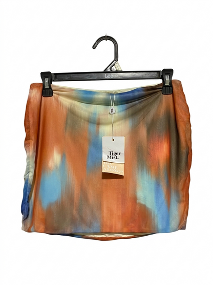 TIGER MIST |M| WAIST 28| B20| ABSTRACT MULTICOLOR MINI SKIRT