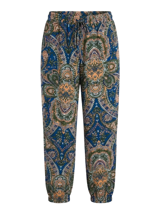 SHEIN |XL| WAIST 30| B11|  VIBRANT PAISLEY BOHO JOGGERS - RELAXED FIT BOHEMIAN TROUSERS