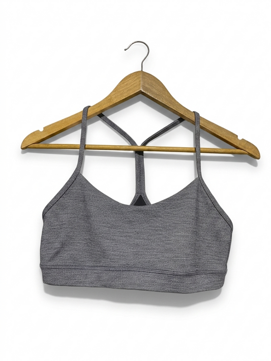 LULULEMON |M| BUST 15| B20| WOMEN'S HEATHER GREY RACERBACK SPORTS BRA