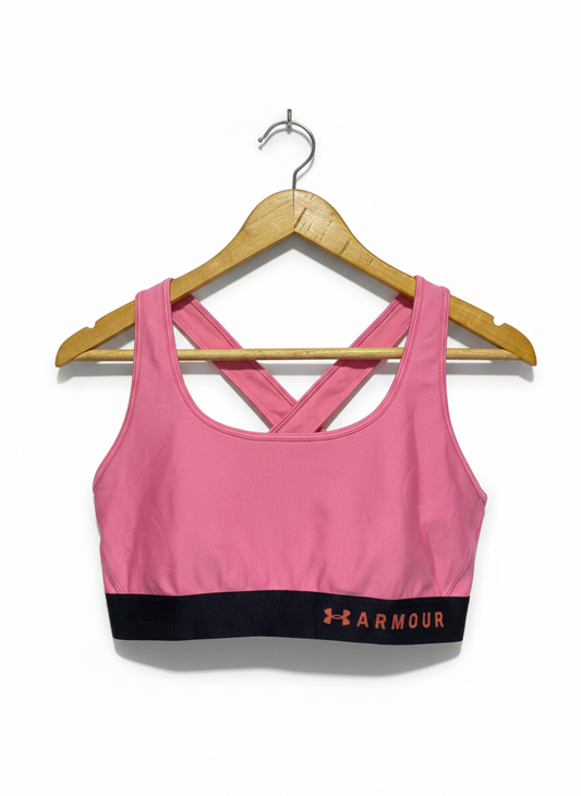 UNDER ARMOUR |L| BUST 15| ARMOUR MID CROSSBACK SPORTS BRA