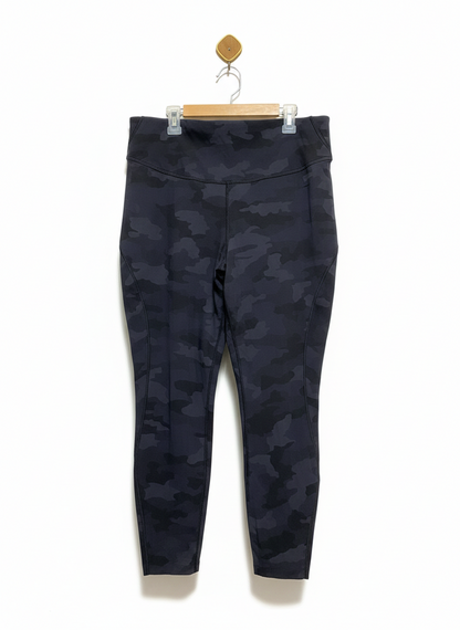 LULULEMON |XL| WAIST 34| Black Camouflage Athletic Leggings
