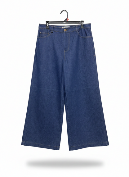 High Waist Wide Leg Jeans |L| WAIST 32|