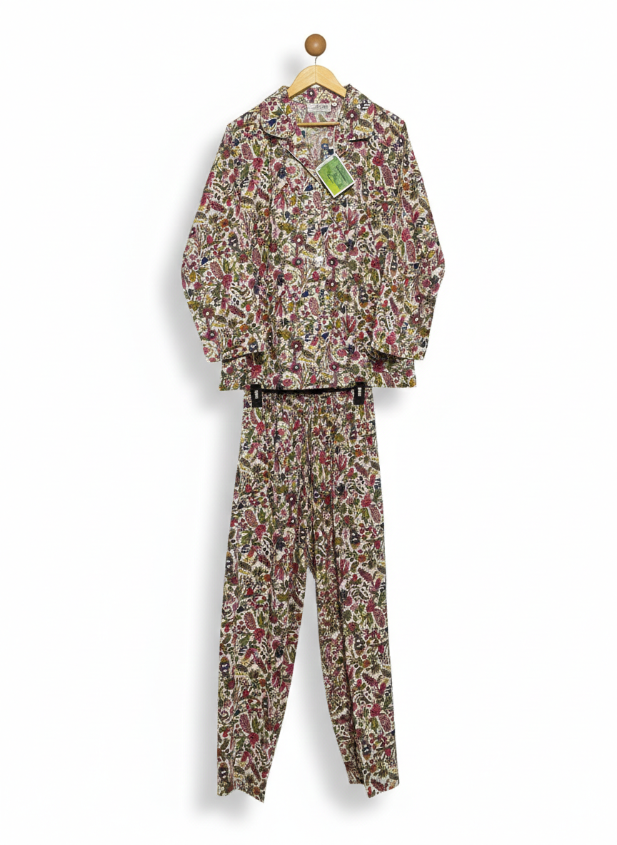 ARABELLA |M| FLORAL GARDEN PYJAMA SET