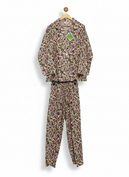 ARABELLA |M| FLORAL GARDEN PYJAMA SET