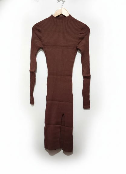 Forever 21 Women's Ribbed  Midi Dress