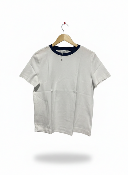 MNG |M| BUST 19| B12|  CLASSIC NAVY-TRIMMED RINGER T SHIRT