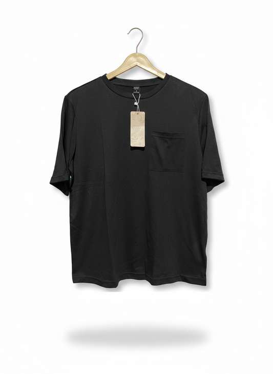 EMERY ROSE |M| BUST 20| C1|  PREMIUM RELAXED FIT POCKET T-SHIRT