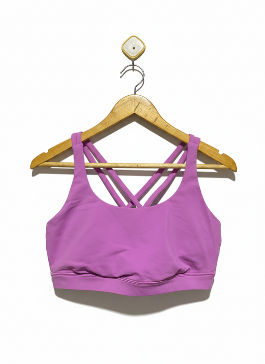 LULULEMON |XL| BUST 16| ENERGY BRA IN MAGENTA GLOW