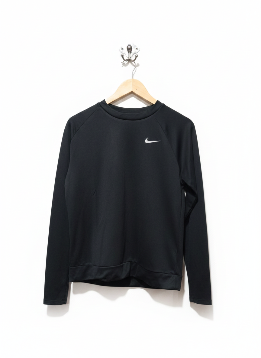 NIKE DRIFIT|M|BUST 20|PACER RUNNING CREW SWEATSHIRT