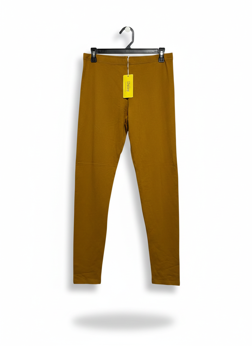 DAISY |L| WAIST 28|B12| Mustard Yellow Leggings