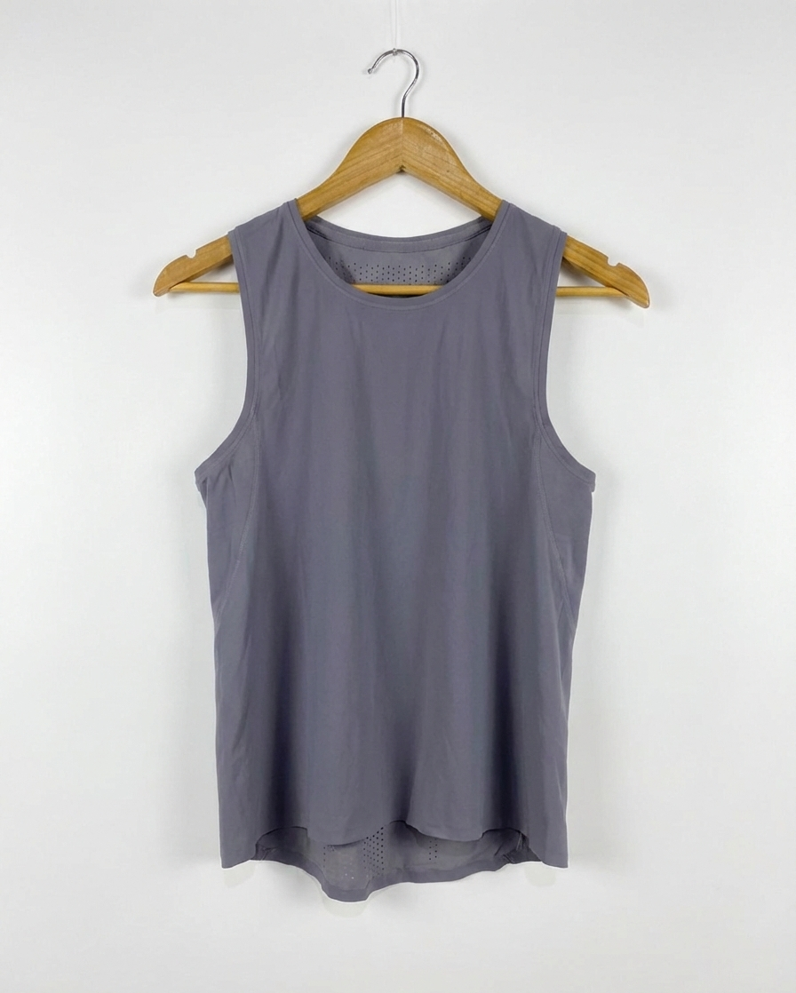 LULULEMON |M| BUST 16| Grey Seamless Athletic Tank Top