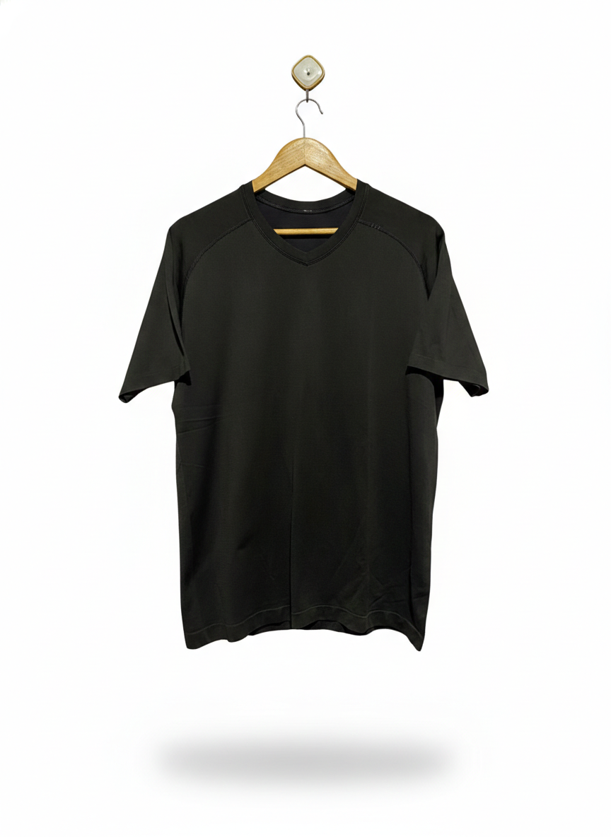 LULULEMON |L| BUST 20| Metal Vent Tech V Neck Shirt