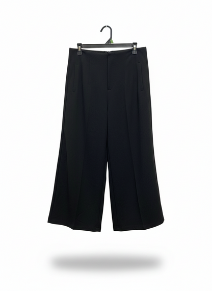 ANKO |L| WAIST 30| TAILORED WIDE-LEG PLEATED TROUSERS