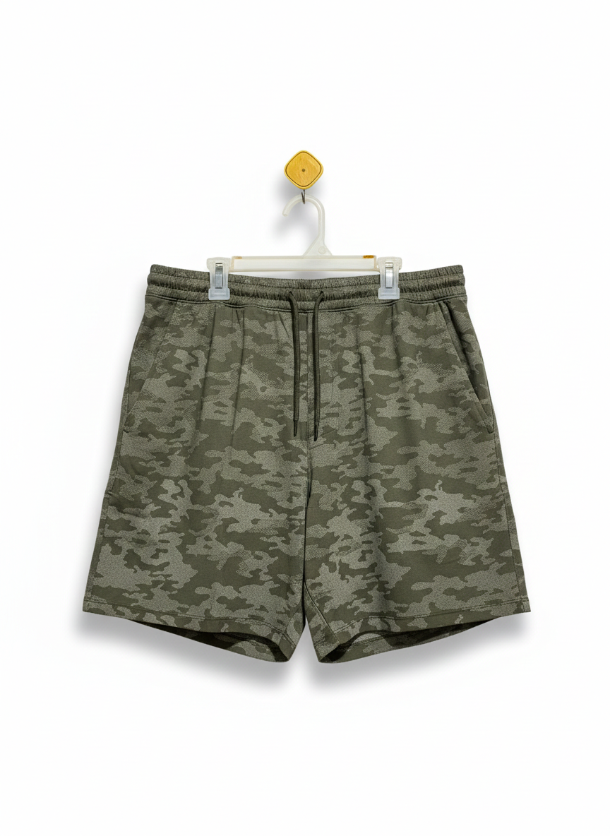 LULULEMON |XL| WAIST 32| Camouflage Print Athletic Shorts