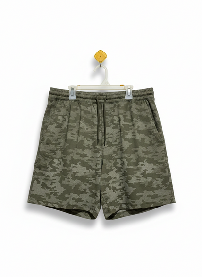LULULEMON |XL| WAIST 32| Camouflage Print Athletic Shorts