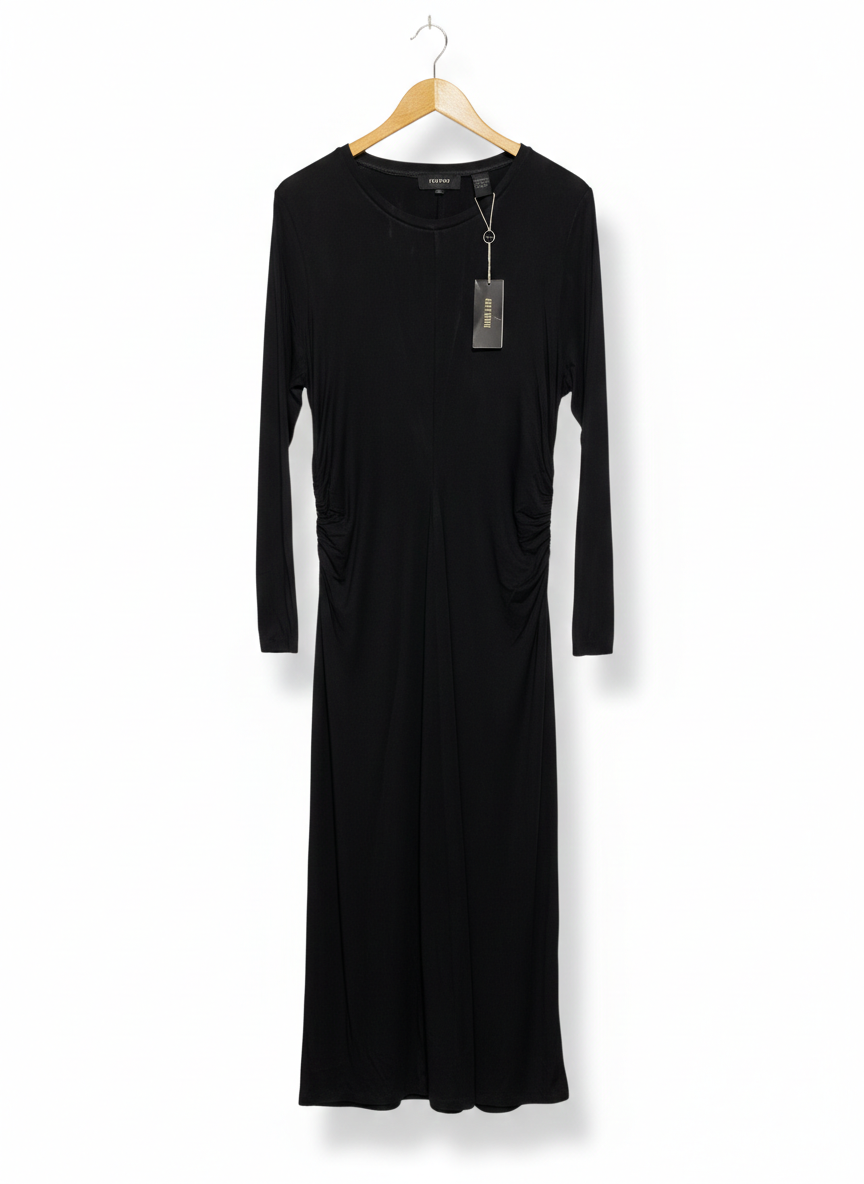 OXFORD |M| BUST 18| CLASSIC BLACK BODYCON MIDI DRESSA
