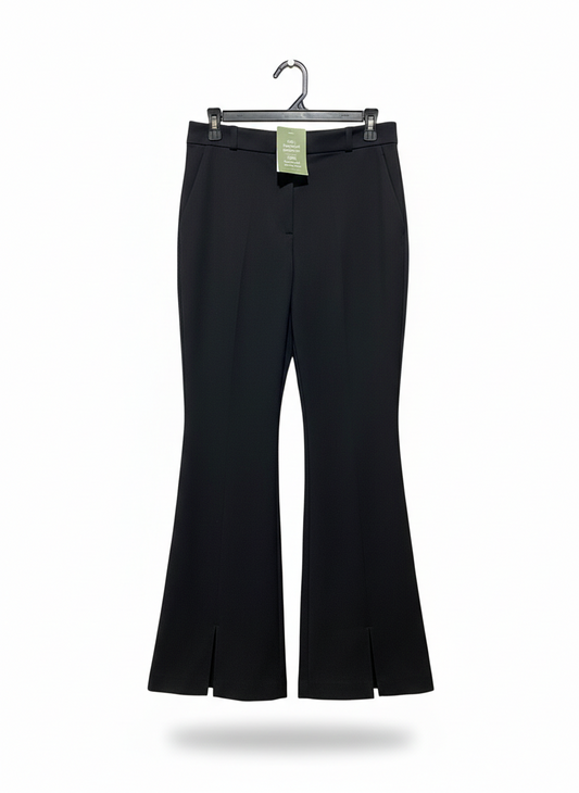 H&M |L| WAIST 30| Front Slit Flared Pants