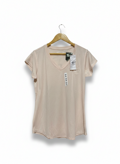 BEVERLY HILLS |M| BUST 18| B12|  Ariat Women's Vertical Logo V T-Shirt