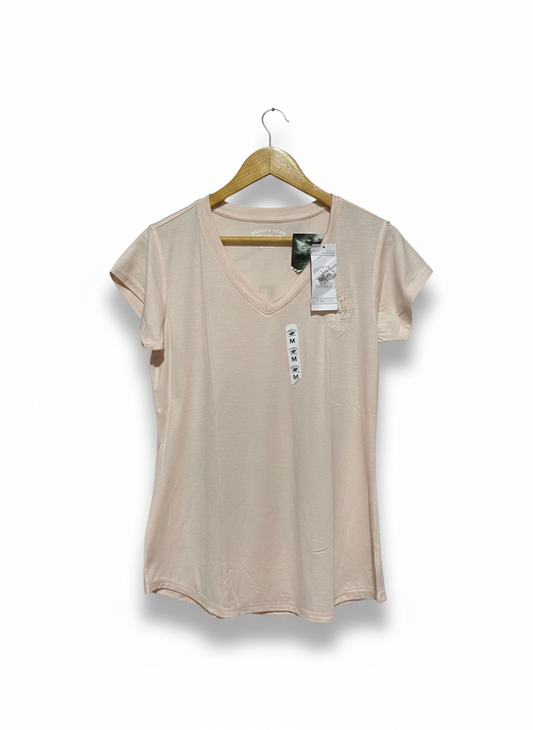 BEVERLY HILLS |M| BUST 18| B12|  Ariat Women's Vertical Logo V T-Shirt