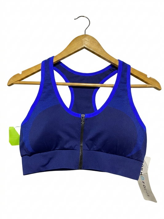 FORM FOCUS |L| BUST 15| B20| PREMIUM FRONT ZIP HIGH-IMPACT SPORTS BRA