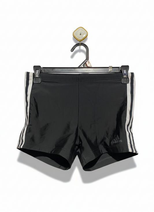 ADIDAS |M| WAIST 26| PERFORMANCE CORE BLACK STRIPED SWIM BOXERS