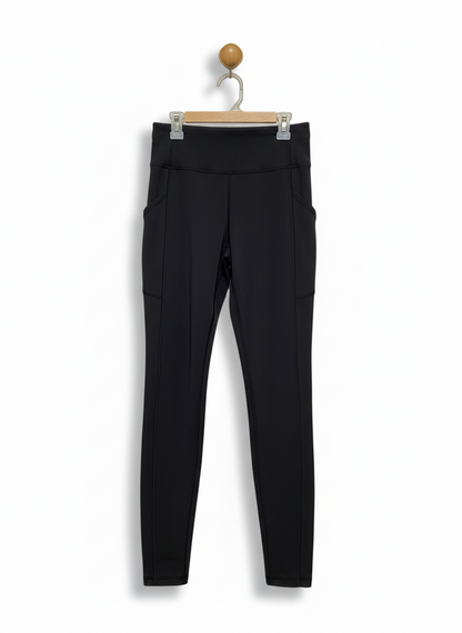 LULULEMON |S| WAIST 26| Black High-Waisted Athletic Leggings