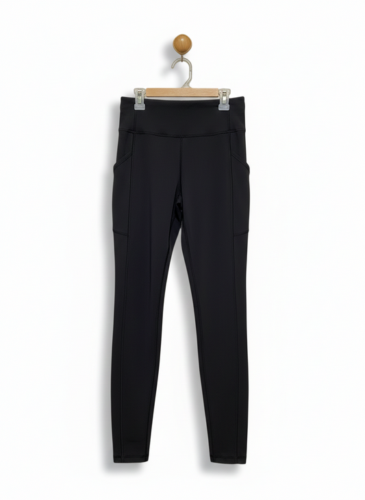 LULULEMON |S| WAIST 26| Black High-Waisted Athletic Leggings