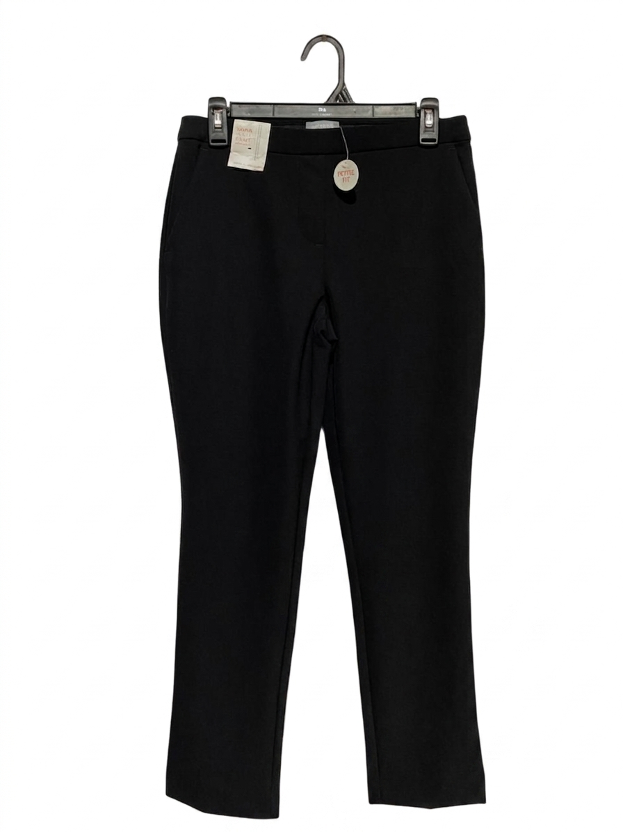 JACQUIE |L| WAIST 30| B26| PETITE FIT TAILORED SLIM-LEG TROUSERS
