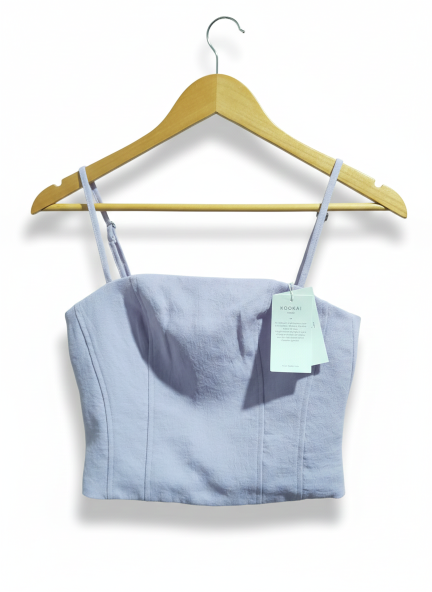 KOOKAI|M|BUST 14|Oyster Corset Crop