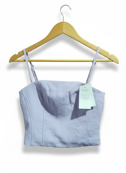 KOOKAI|M|BUST 14|Oyster Corset Crop