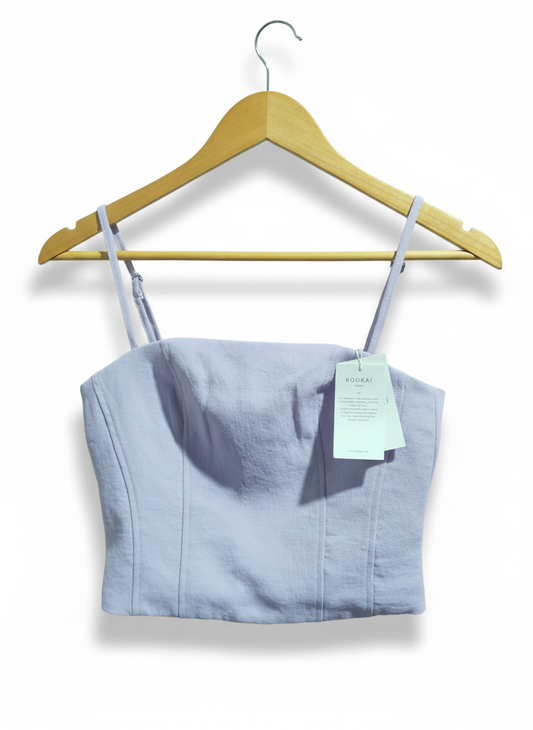 KOOKAI|M|BUST 14|Oyster Corset Crop