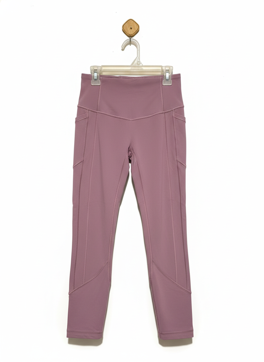 LULULEMON |S| WAIST 24|  All The Right Places Crop Figue or Misty Merlot
