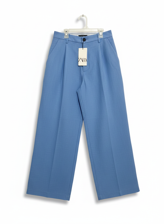ZARA|S|WAIST 30|Wide Leg Trousers with Darts