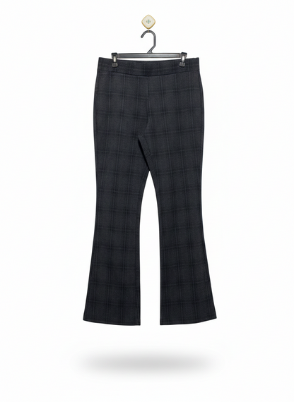 KAY UNGER |XL| WAIST 32| PONTE SLIM FLARED PANTS