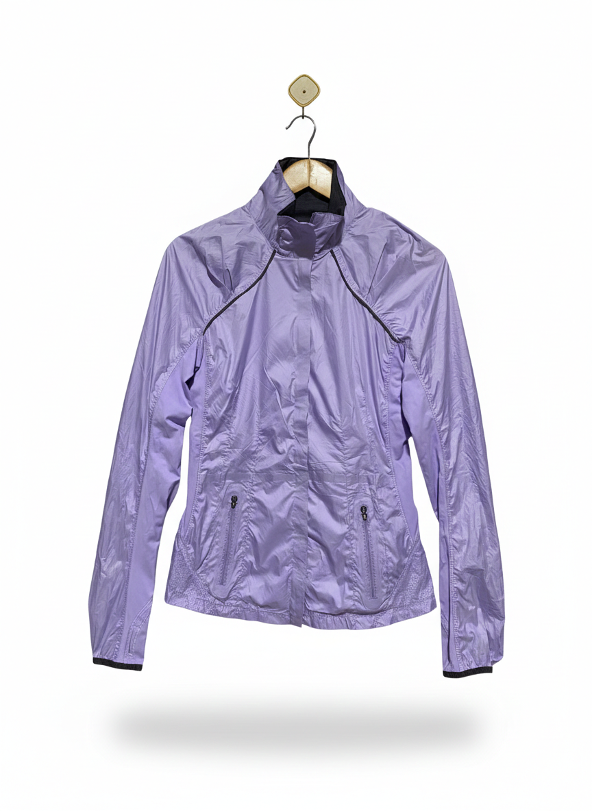 LULULEMON |M| BUST 17| Fitted, Full-Zip Closure, High Neck, Long Sleeves Essential Jacket