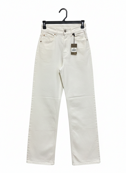 H&M |S| WAIST 26| High-Waisted Straight Fit Jeans