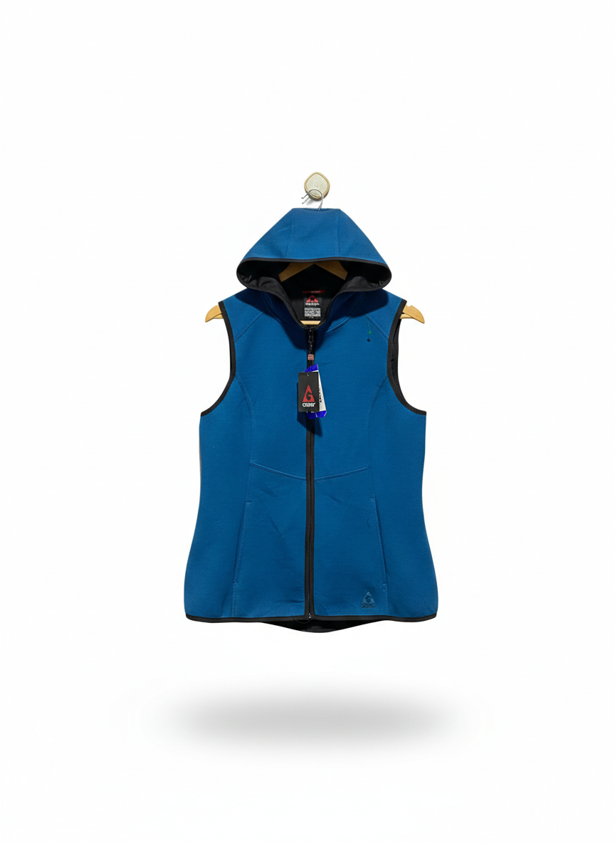 GERRY |M| BUST 19| Women's Hooded Full Zip Vest