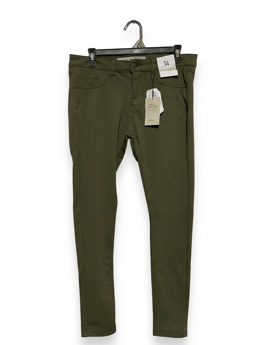 DENIM CO |L| WAIST 32| OLIVE GREEN UTILITY CARGO JOGGERS