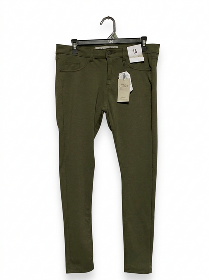 DENIM CO |L| WAIST 32| OLIVE GREEN UTILITY CARGO JOGGERS