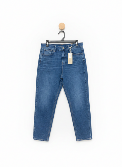 M&S |L| WAIST 31| CLASSIC MID-WASH SLIM STRAIGHT JEANS