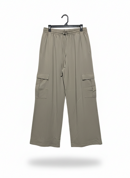 ANKO |XL| WAIST 31|C1| WOMEN'S RELAXED-FIT CARGO PANTS IN TAUPE