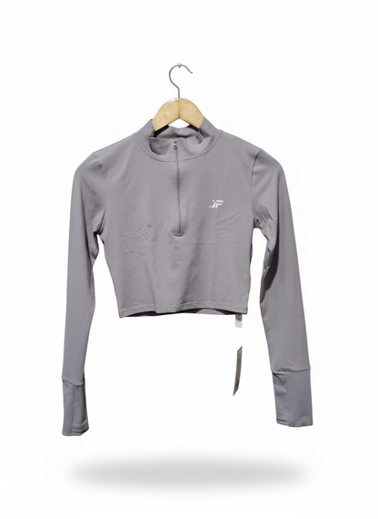 JAYFLEX|S|BUST 15| LONG SLEEVE CROP TOP