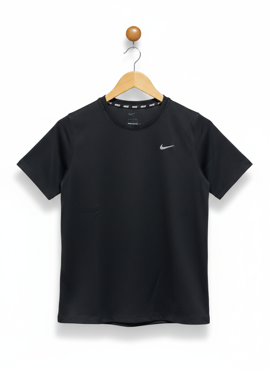 NIKE |M| BUST 17| SLEEK BLACK SHORT SLEEVE ATHLETIC TRAINING T SHIRT